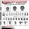 Service Caster 3'' Semi Steel Swivel 1-3/4'' Expanding Stem Caster Set 2 Total Lock Brakes, 4PK SCC-EXTTL20S314-SSS-2-S-2-134 - alternate 3